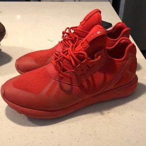 Adidas Originals Tubular all red